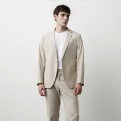 BASEMENT - Vestón Formal Slim Texturado Hombre