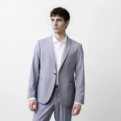 BASEMENT - Vestón Formal Slim Texturado Hombre
