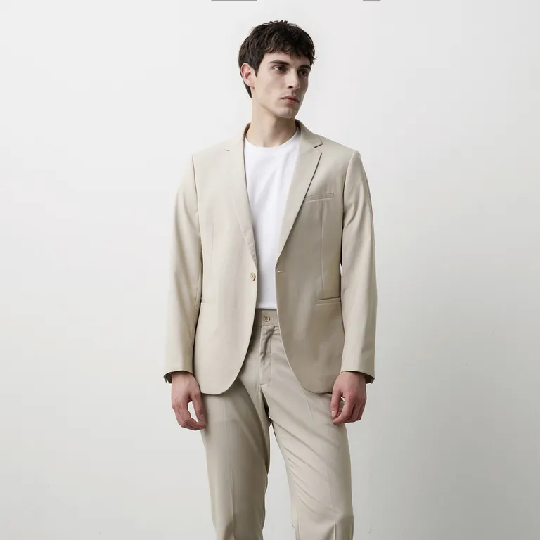 Vestón Formal Slim Texturado Hombre