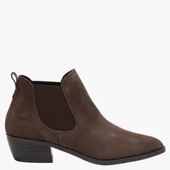 APOLOGY - Botin Mujer Cuero Café