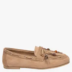 UNIVERSITY CLUB - Mocasín Mujer Beige
