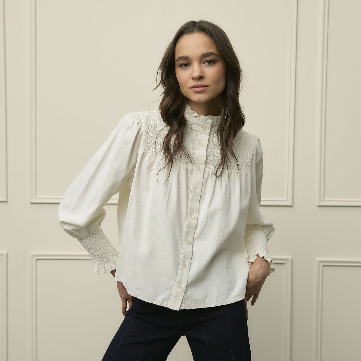 BASEMENT - Blusa Algodón Mujer Basement
