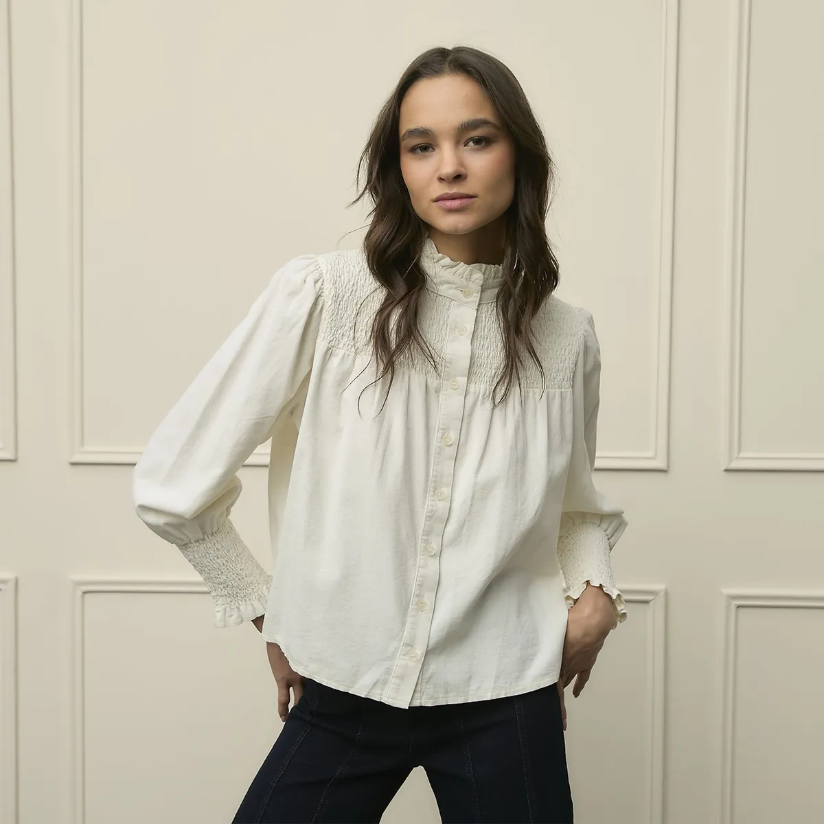 BASEMENT - Blusa Algodón Mujer Basement