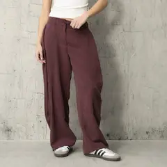 AMERICANINO - Pantalón Tiro Medio Baggy Mujer