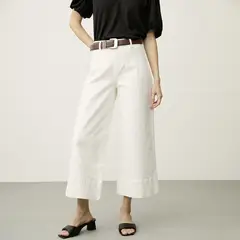 BASEMENT - Jeans Flare Tiro Alto Mujer
