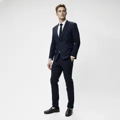 WOLF&HANK - Pantalón Formal Clásico Hombre
