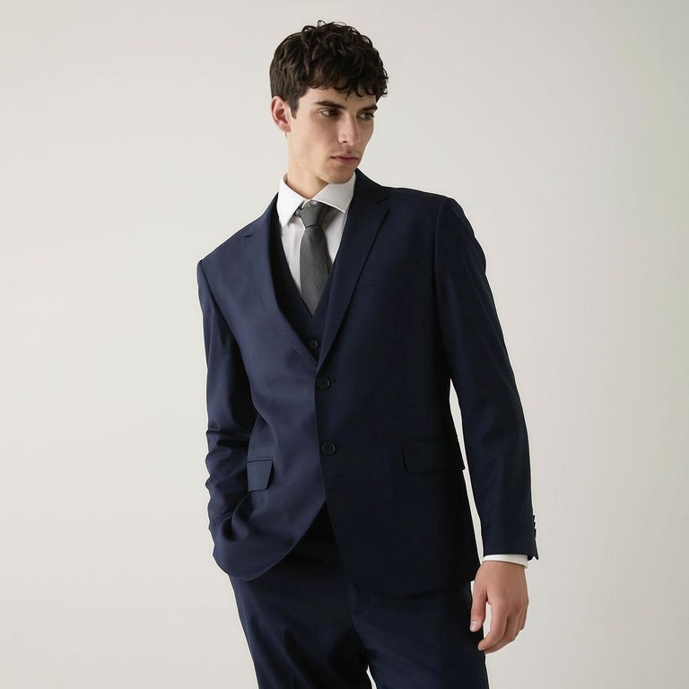 Vestón Formal Slim Hombre
