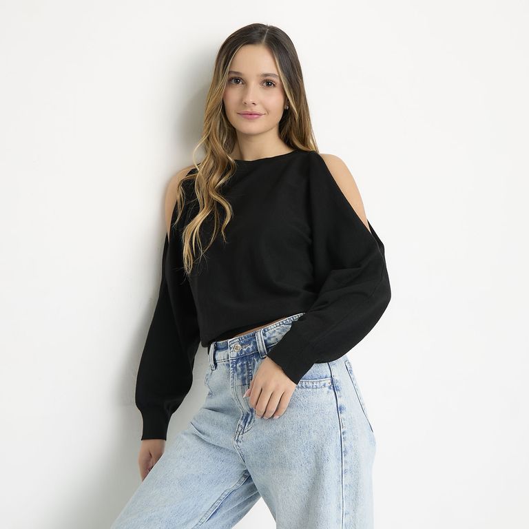 Sweater Cut Out Mujer