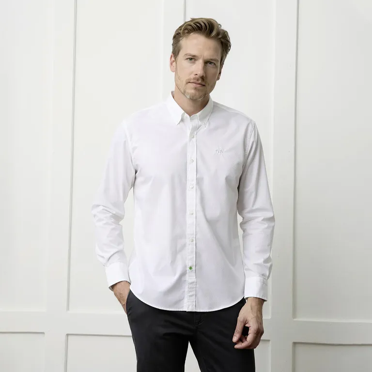 Camisa Manga Larga Hombre
