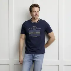 LA MARTINA - Polera Algodón Hombre