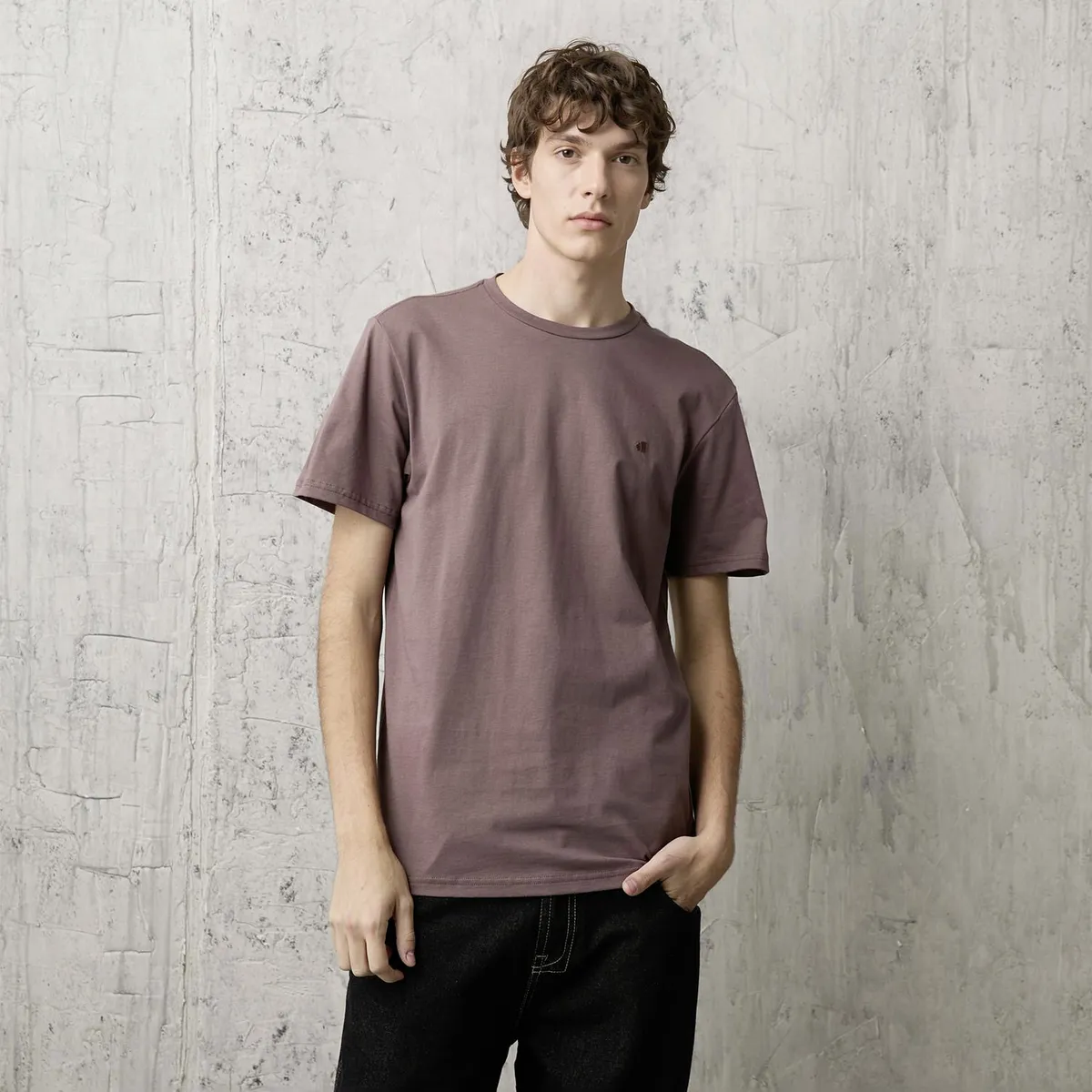 AMERICANINO - Polera Manga Corta Algodón Hombre Estilo Casual Americanino
