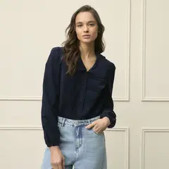 BASEMENT - Blusa Algodón Mujer