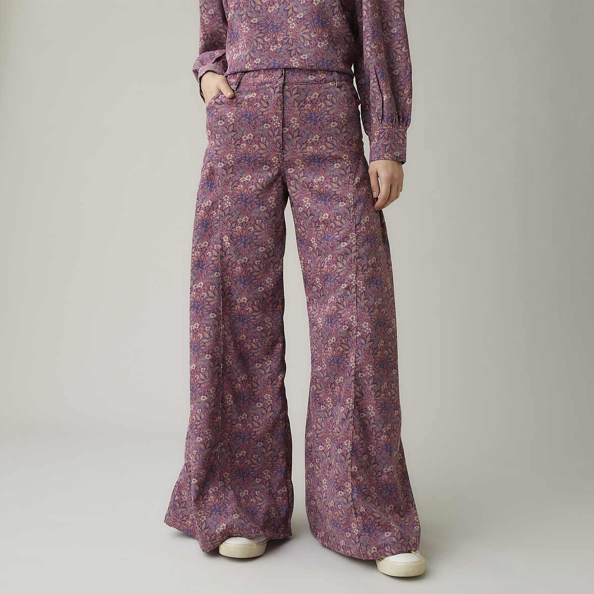 UNIVERSITY CLUB - Pantalón Mujer Wide leg University Club