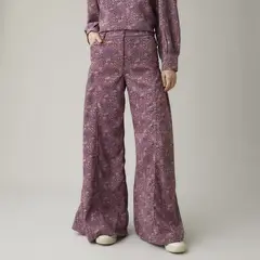 UNIVERSITY CLUB - Pantalón Mujer Wide leg