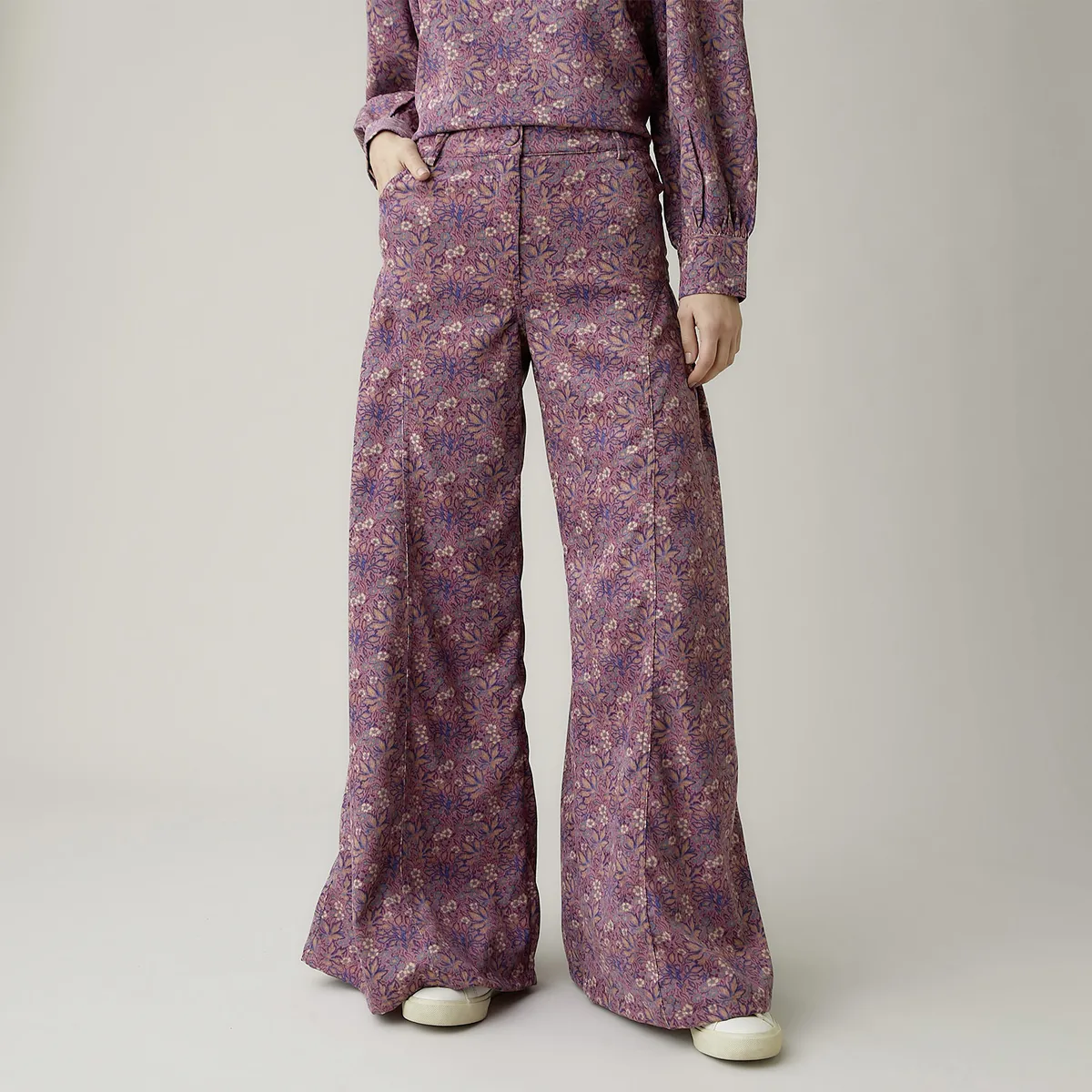 UNIVERSITY CLUB - Pantalón Mujer Wide leg University Club