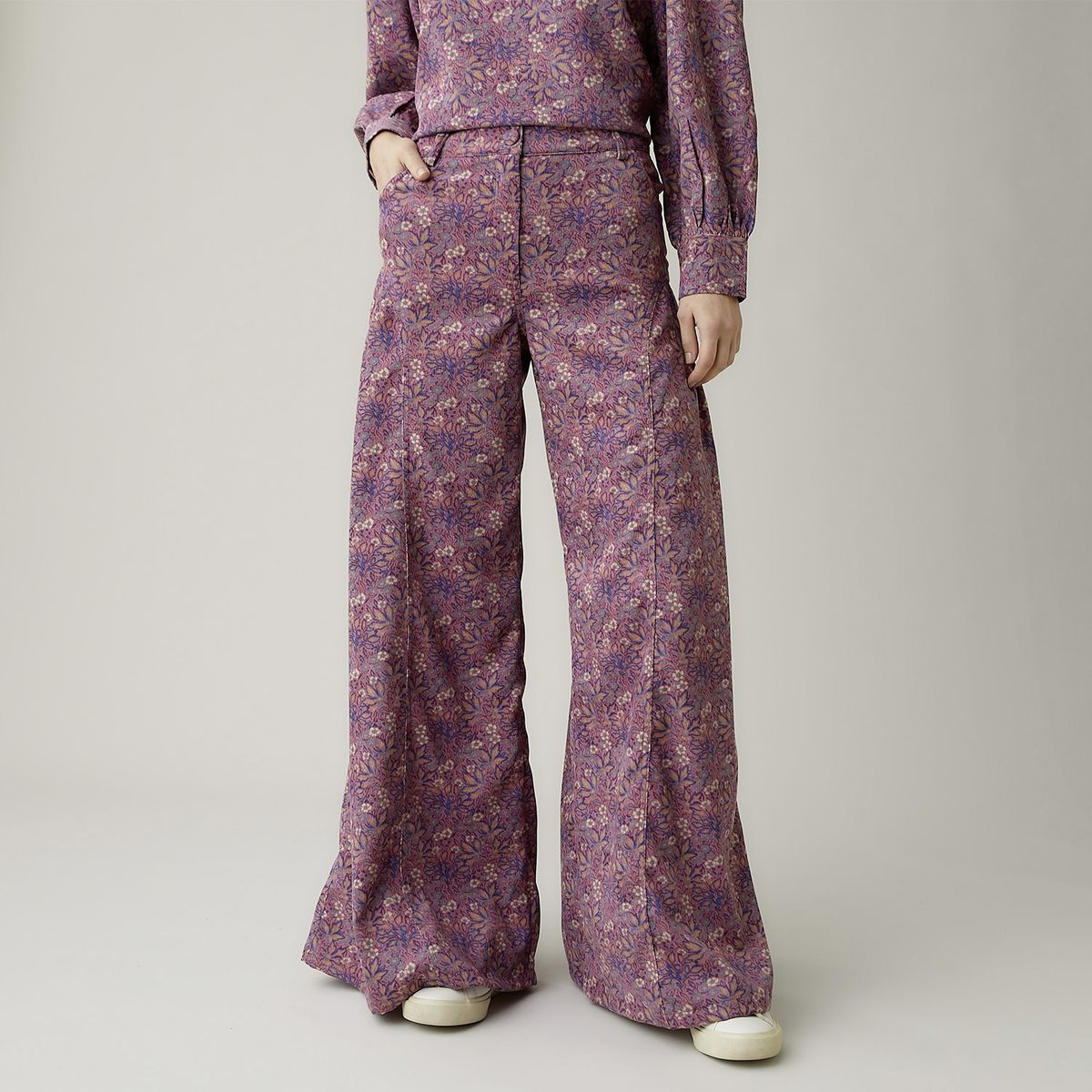 UNIVERSITY CLUB - Pantalón Mujer Wide leg University Club