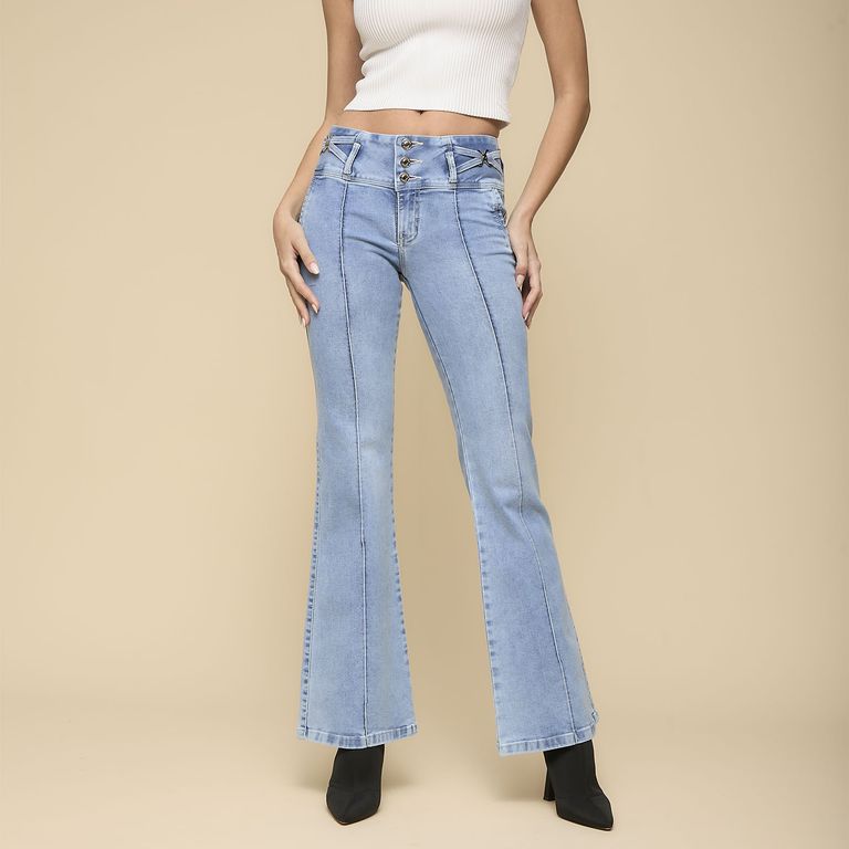 Jeans Flare Mujer