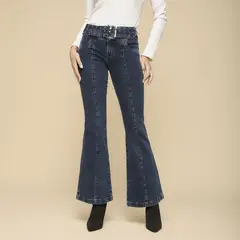 MOSSIMO - Jeans Tiro Bajo Straight Mujer