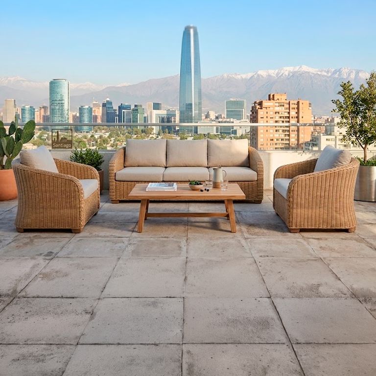 Sofá De Terraza 1 Cuerpo Leles