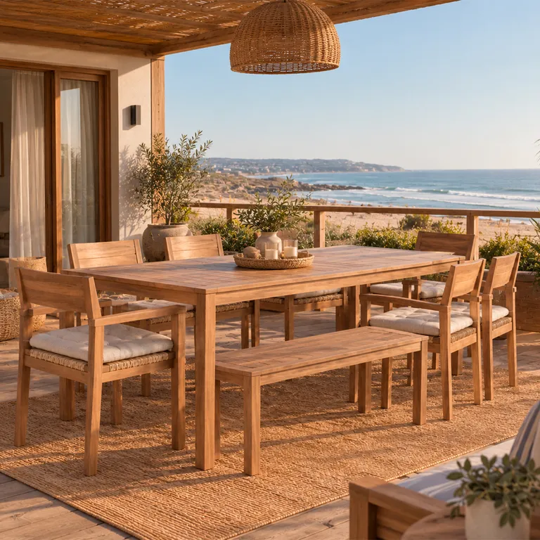 Mesa Comedor Terraza Sicily 220Cm