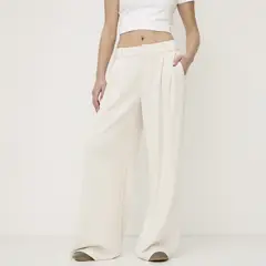 SYBILLA - Pantalón Sastrero Con Modal Mujer