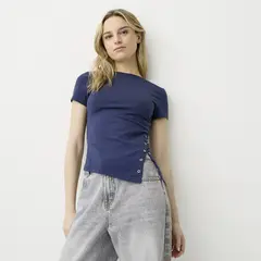 SYBILLA - Polera Asimétrica Mujer