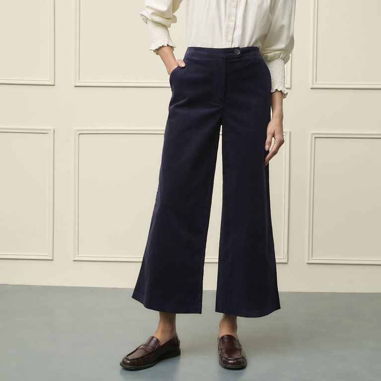 BASEMENT Pantalón Regular Tiro Medio Mujer