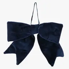 MICA - Colgante Cinta Azul 28X26 cm Adorno Navidad