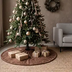 BASEMENT HOME - Faldón 120 cm Árbol Pino Navidad Adorno