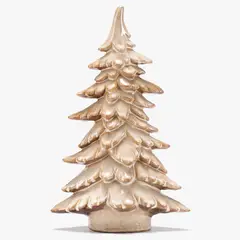BASEMENT HOME - Pino Cerámica 30X20 cm Árbol Navidad Decoración