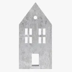BASEMENT HOME - Aldea Villa 23X11,5 cm Madera Living Adorno Navidad Decoración