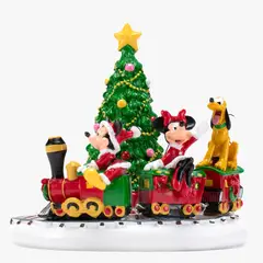 DISNEY - Aldea Villa 13.7X9.6X12.4 cm Resina Adorno Navidad Decoración