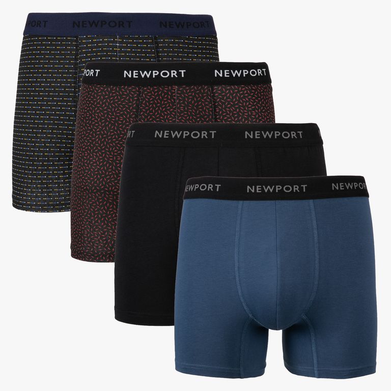 Pack De 4 Boxers Algodón Hombre