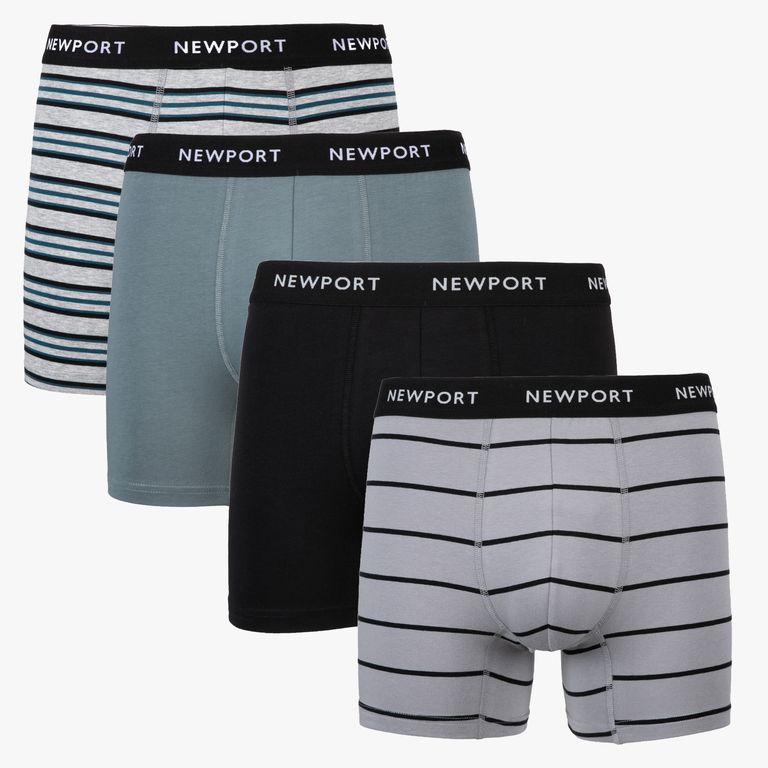 Pack De 4 Boxers Algodón Hombre