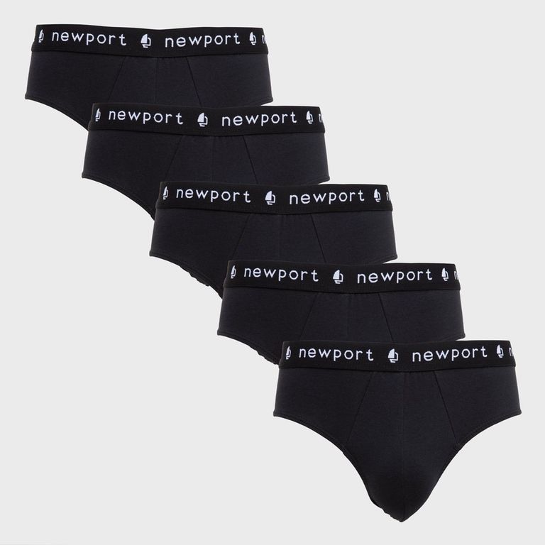Pack De 5 Slips Algodón Hombre
