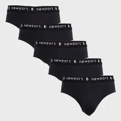 NEWPORT - Pack De 5 Slips Algodón Hombre
