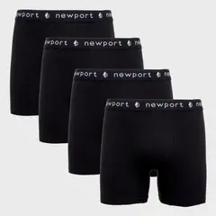 NEWPORT - Pack De 4 Boxers Algodón Hombre