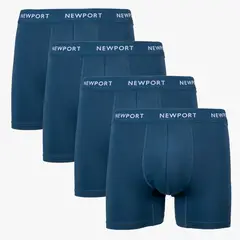 NEWPORT - Pack De 4 Boxers Algodón Hombre