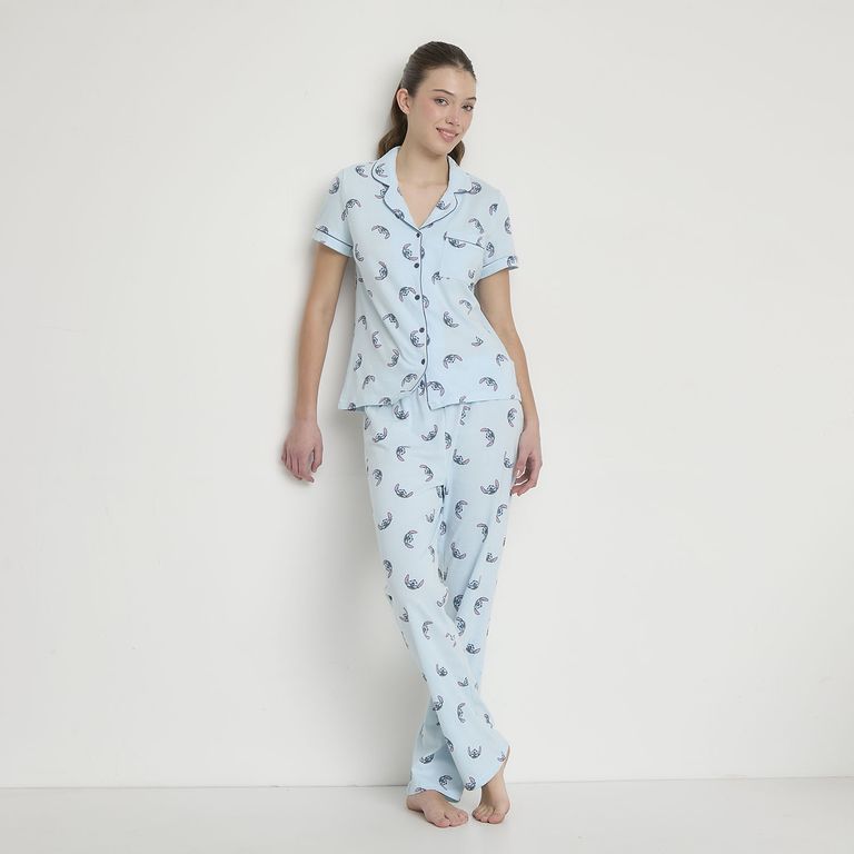 Pijama Algodón Mujer