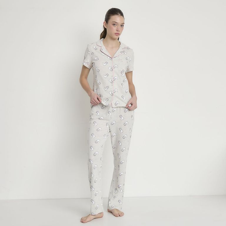 Pijama Algodón Mujer