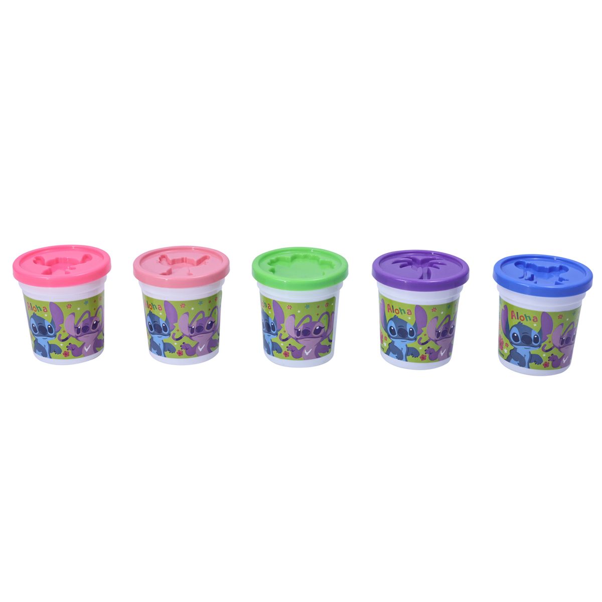 DISNEY - Pack Masas Stitch 4 + 1 Disney