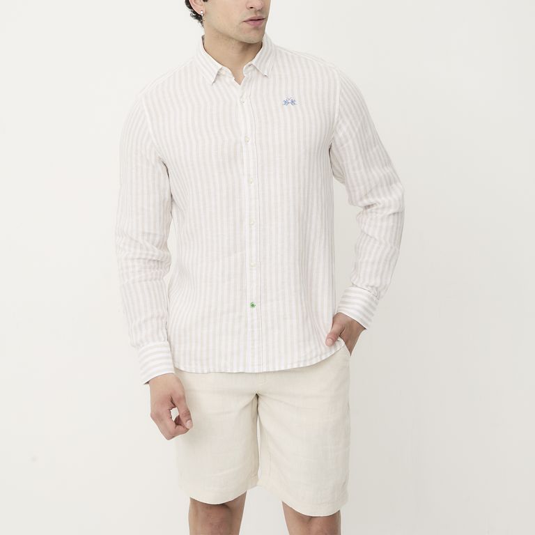 Camisa Lino Hombre