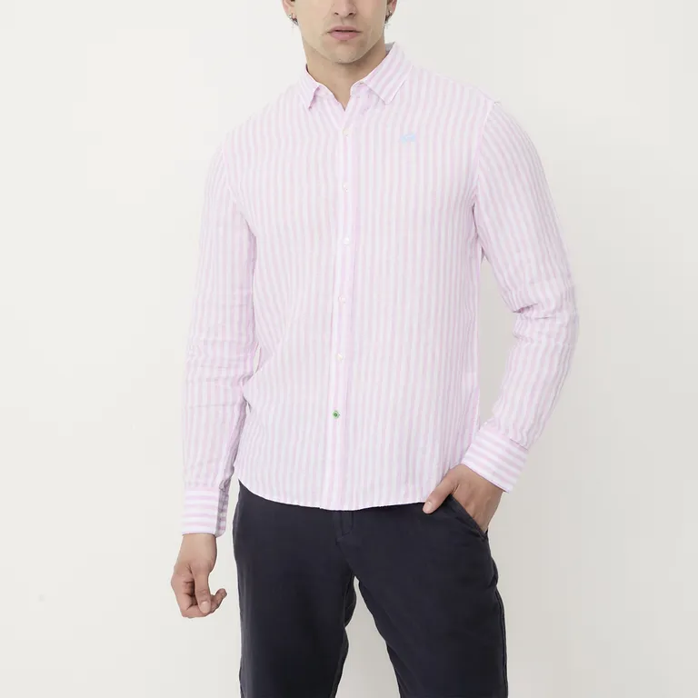 Camisa 100% Lino Hombre