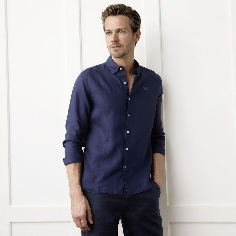 Camisa Lino Hombre