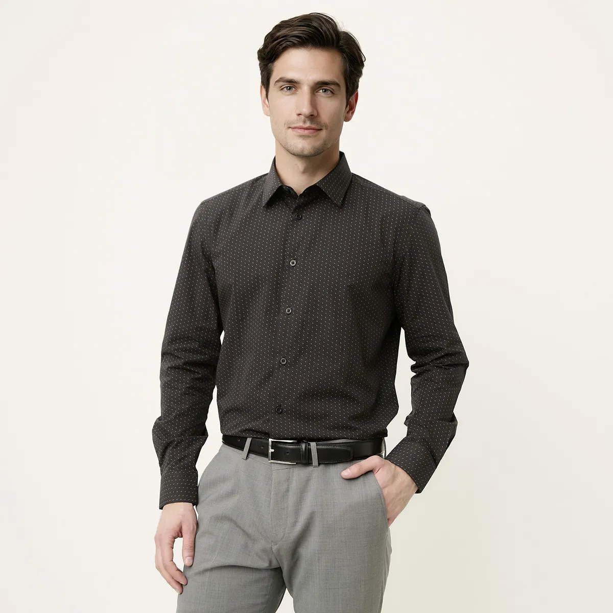 NEWPORT - Camisa Manga Larga Hombre Newport