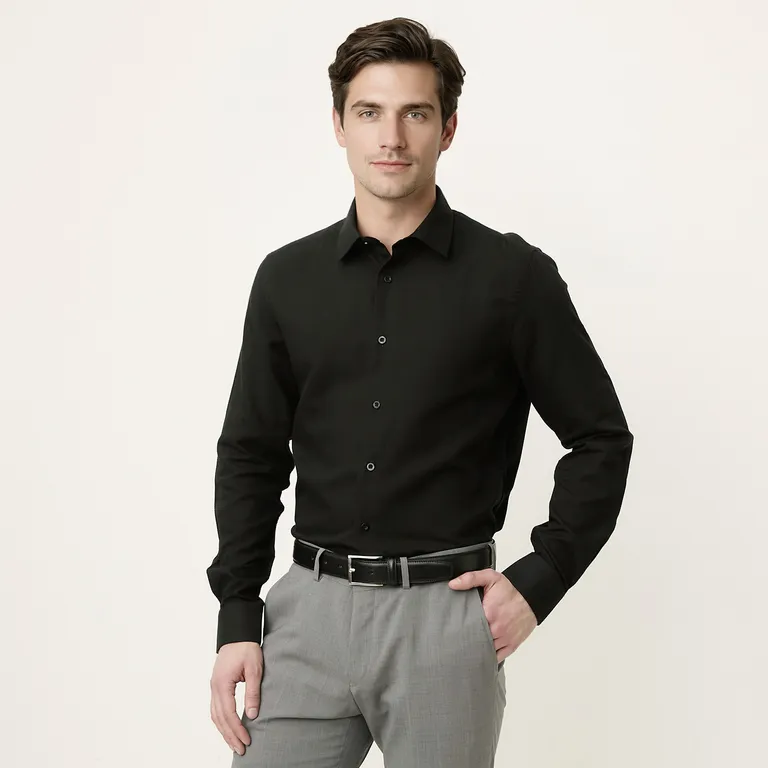 Camisa Manga Larga Hombre