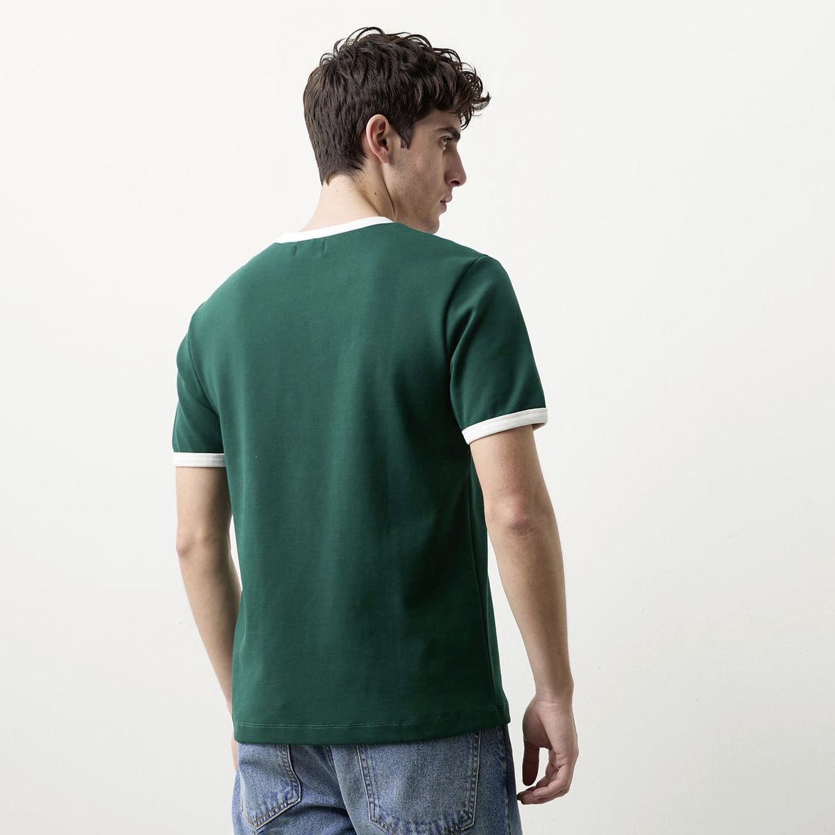 BASEMENT - Polera Manga Corta Hombre Basement