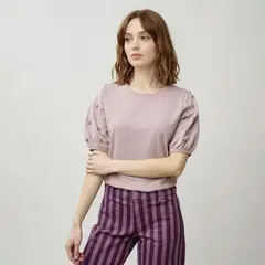 UNIVERSITY CLUB - Polera Mujer Manga Globo