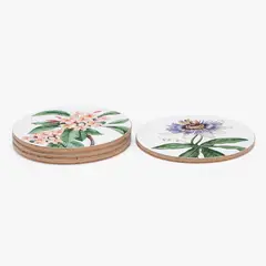 ROBERTA ALLEN - Set 4 Posavasos Botanical