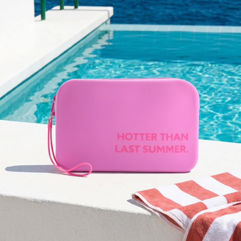 Estuche Silicona Xl Fucsia 26X17X4.5